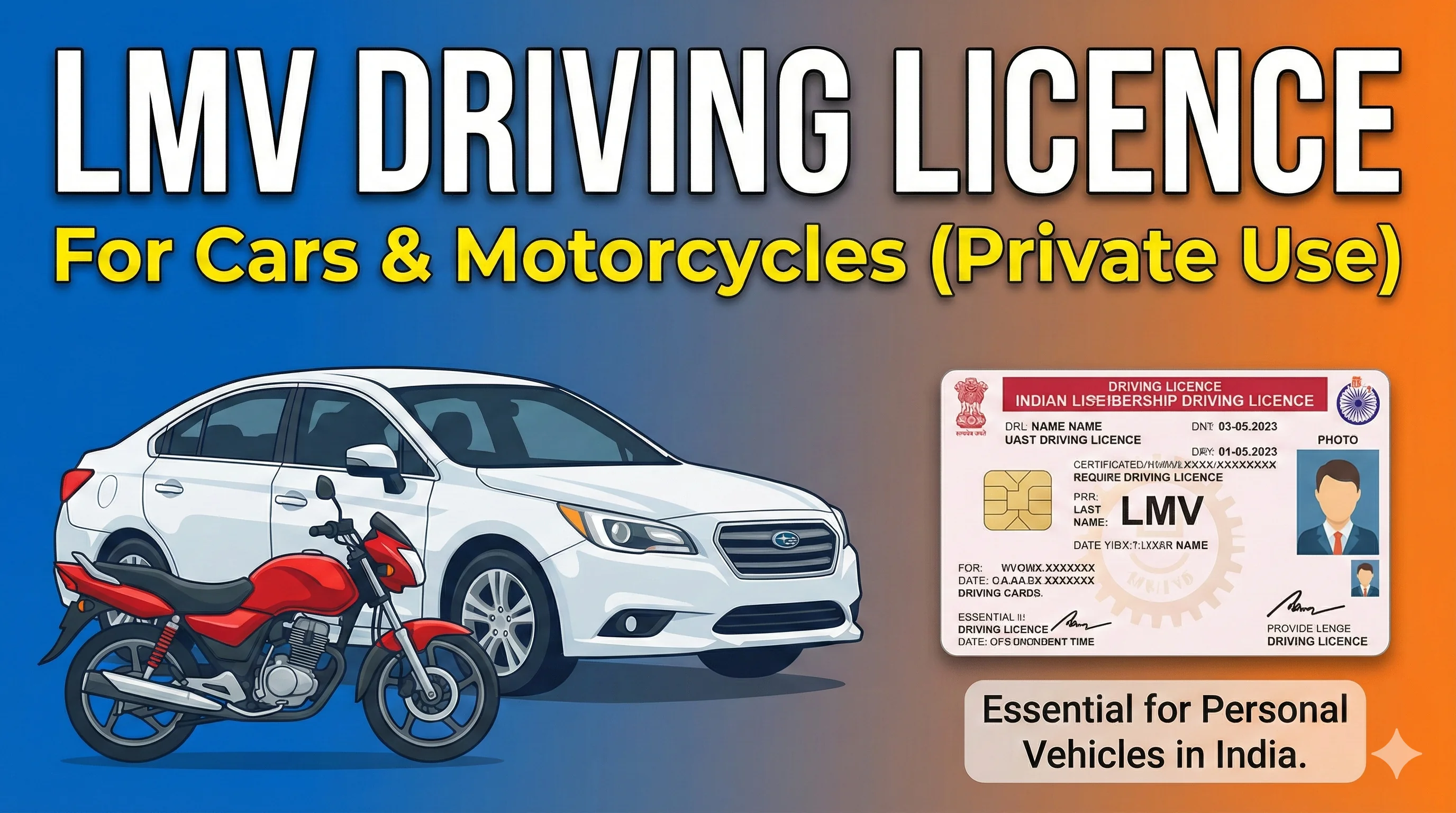 LMV driving licence